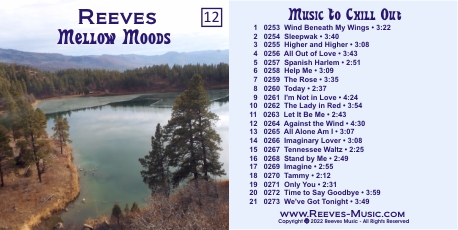 Click here to view and download the Full Color Album Cover from the Reeves Motal Piano and Synthesizer Music Website