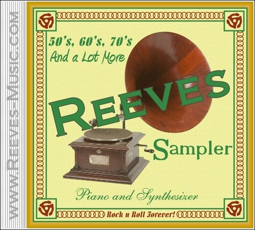 Album S1 - Piano and Synthesizer Sampler Cover Art in Color as shown on the Reeves Motal Piano and Synthesizer Music Website 